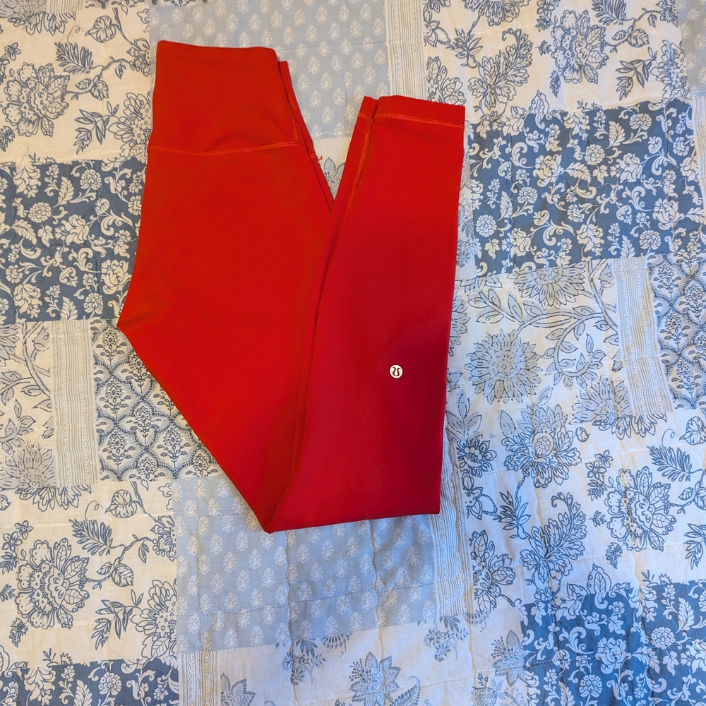 lululemon athletica Red Leggings - Picture 5 of 8